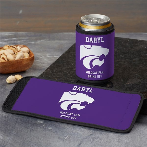 NCAA Kansas State Wildcats Personalized Can & Bottle Wrap  - 36493