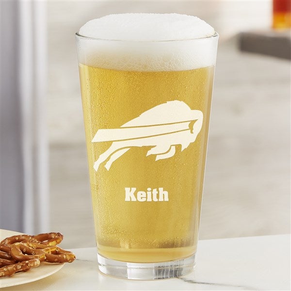 NFL Buffalo Bills Personalized Beer Glass - 36670