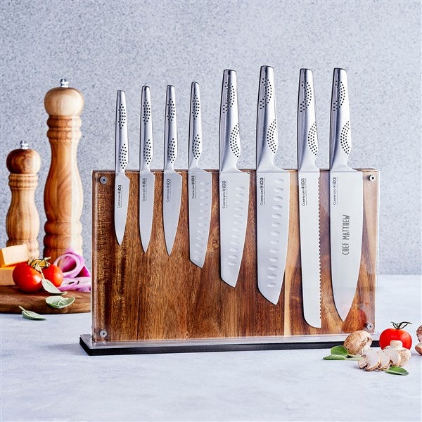 9 Piece Kitchen Knife Set 