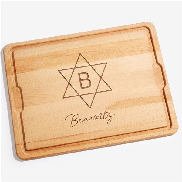 Spirit of Hanukkah Personalized Maple Cutting Boards  - 38580