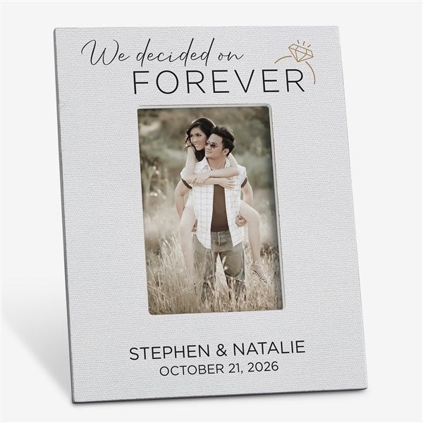 We're Engaged Personalized Frames  - 39230