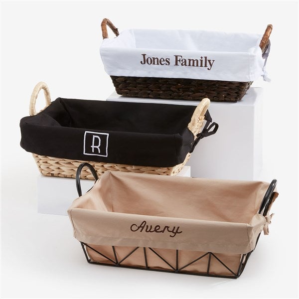Classic Celebrations Embroidered Basket Liner - 40038