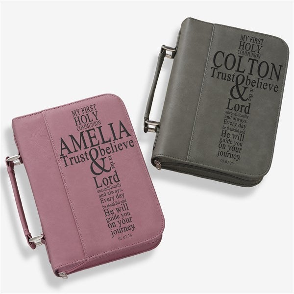 First Communion Personalized Bible Cover