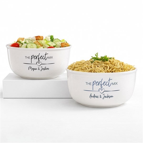 The Perfect Mix Personalized Serving Bowl  - 40469