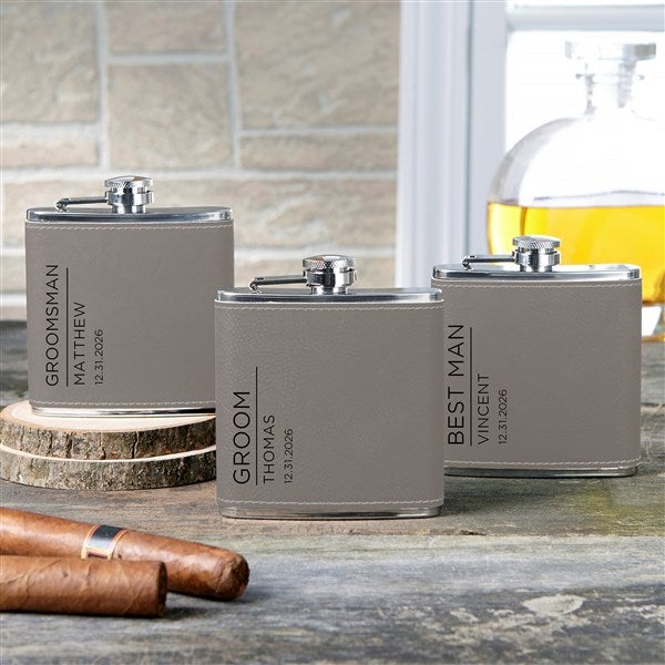 Personalized Flask - The Groomsmen Wedding - 40747