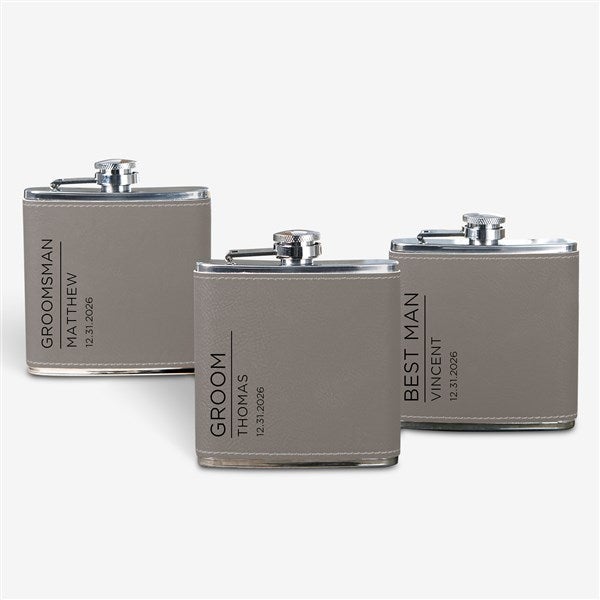 Personalized Flask - The Groomsmen Wedding - 40747