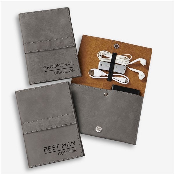 The Groomsman Personalized Tech Organizer  - 40756
