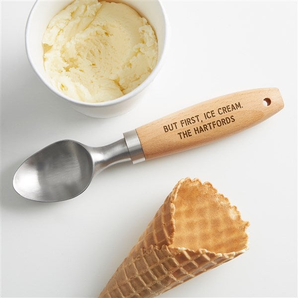 Engraved Ice Cream Scoops!