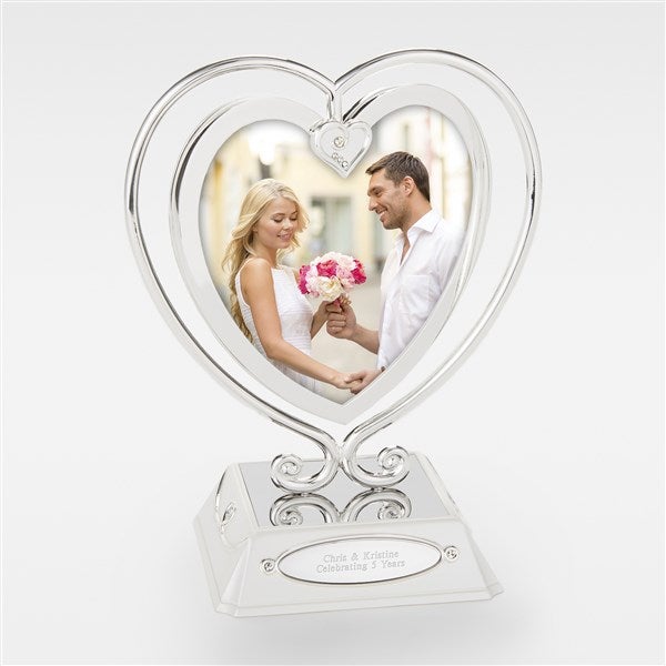 Engraved Everlasting Love Anniversary Heart Frame - 41901