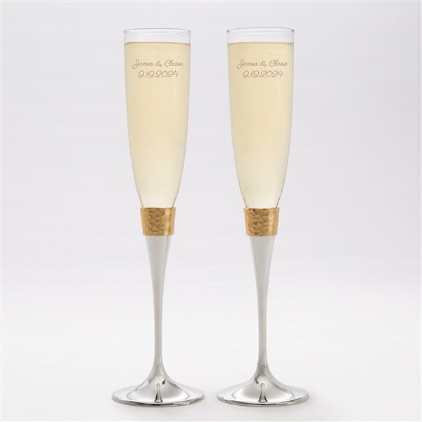 21st Birthday Champagne Flute - Design: 21 - Everything Etched