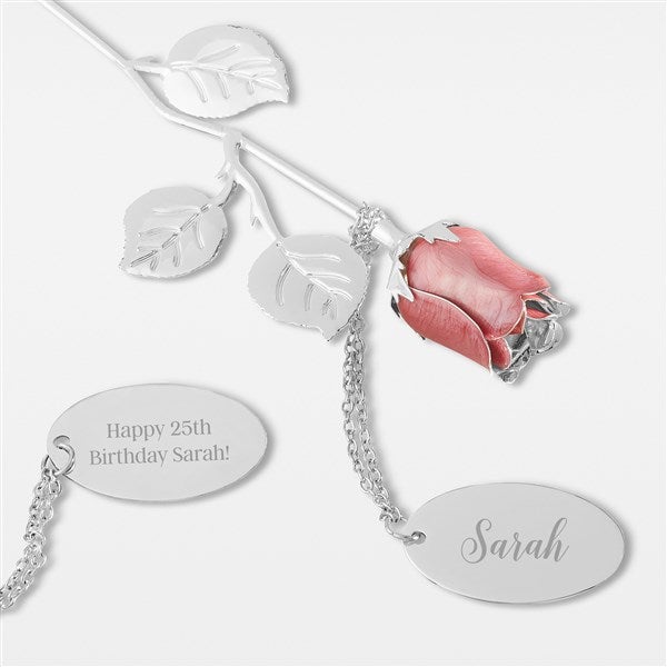 Engraved Birthday Keepsake Rose - 42052