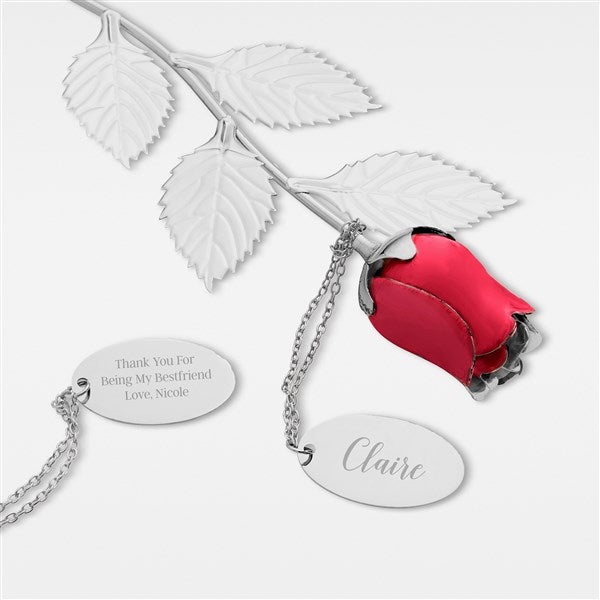 Engraved Keepsake Rose For Friends - 42057