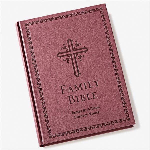 Engraved Wedding Legacy Bible - 42098