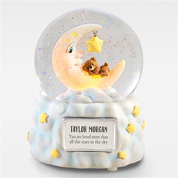 Engraved Moon and Stars Snow Globe - 42101