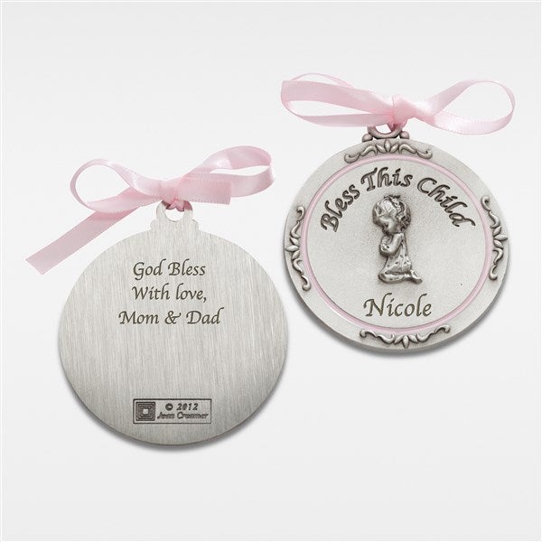 Personalized Religious Crib Medallion - 42185