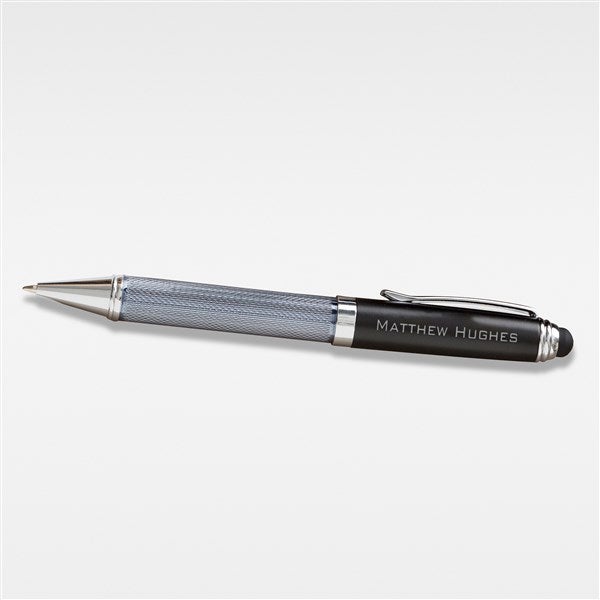 Personalized Office Black Stylus Ball-Point Pen - 42211