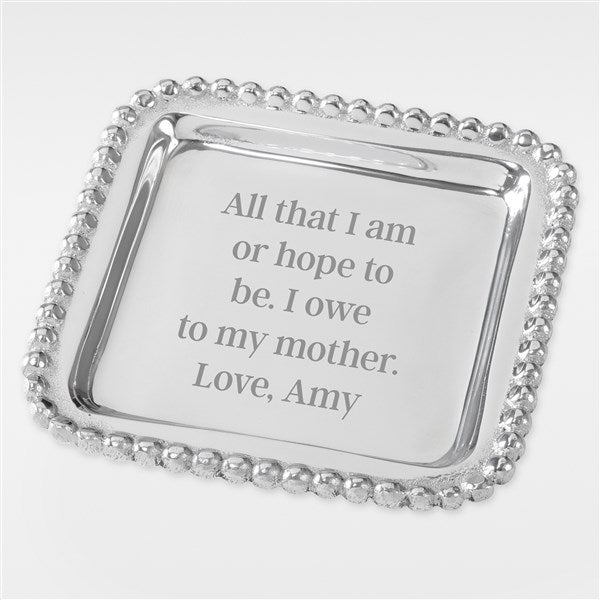  Mariposa String of Pearls Engraved Jewelry Tray For Her - 42235