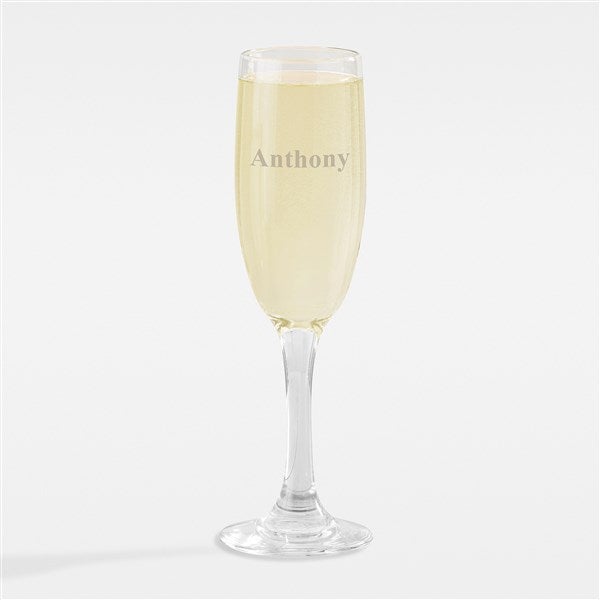 Etched Champagne Flute for Professional - 42376