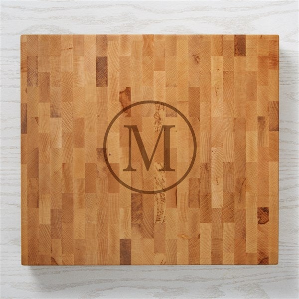 Engraved Wedding Butcher Block Cutting Board - 42391