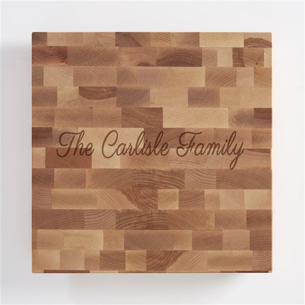 Engraved Housewarming Butcher Block Cutting Board - 42393