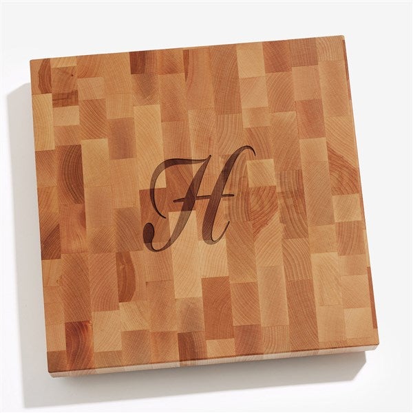 Engraved Butcher Block Cutting Board for Her - 42395