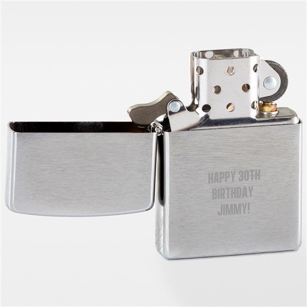 Engraved Birthday Zippo® Windproof Lighter - 42504