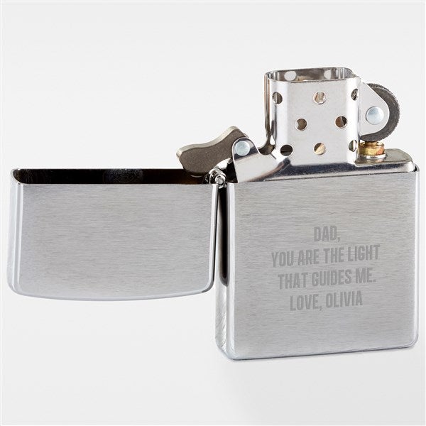Engraved Zippo® Windproof Lighter For Dad - 42507