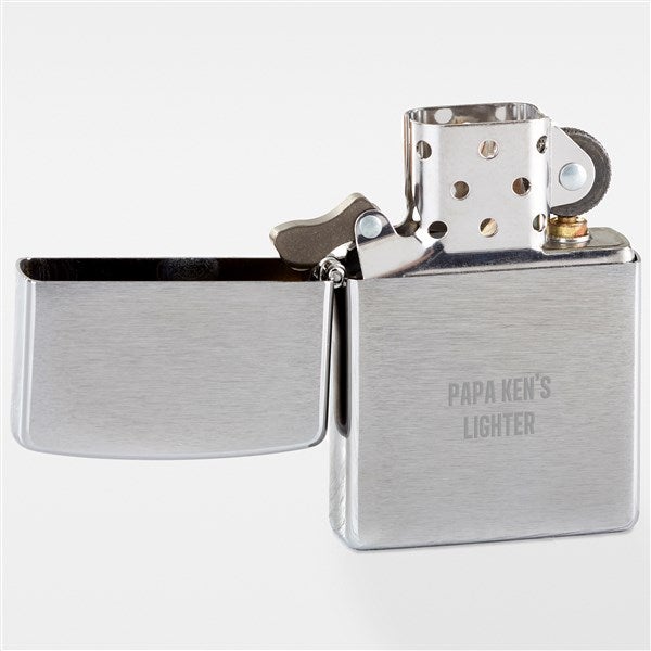 Engraved Zippo® Windproof Lighter For Grandpa - 42508