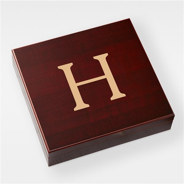Engraved Birthday Cherry Wood Cigar Humidor 20 Count - 42574