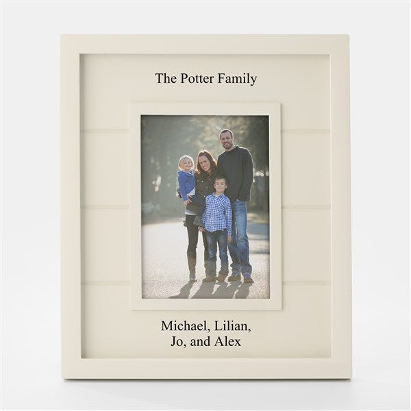 Engraved Family Farmhouse Picture Frame  - 42679