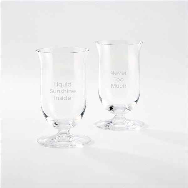 Engraved Riedel Entertaining Single Malt Whiskey Glass Set - 42696