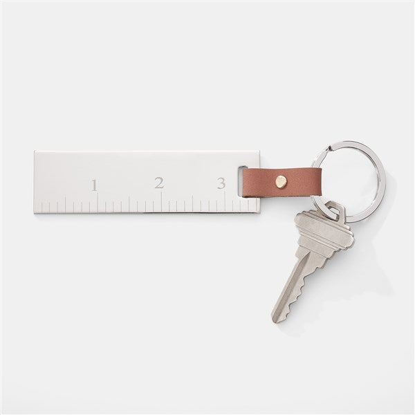 Engraved Ruler Keychain - 42703