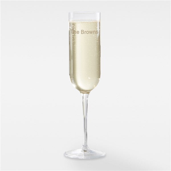 Luigi Bormioli Engraved Housewarming Champagne Flute - 42843