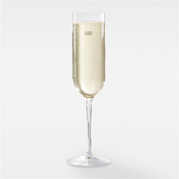 Luigi Bormioli® Engraved Champagne Flute For Professionals  - 42844