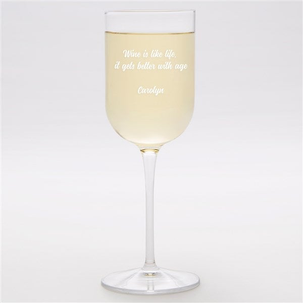Engraved Luigi Bormioli Wine Glass For Her - 42855