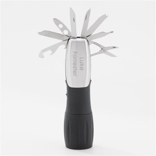 Engraved Adventurer&#39;s Multi Tool with Flashlight - 42860