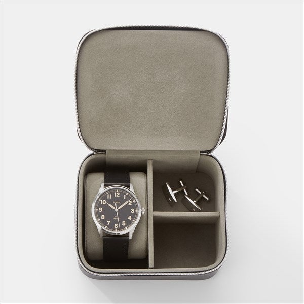 Engraved Tech and Watch Travel Case - 42865