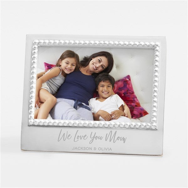 Engraved Mariposa Message For Mom Statement Frame  - 42877