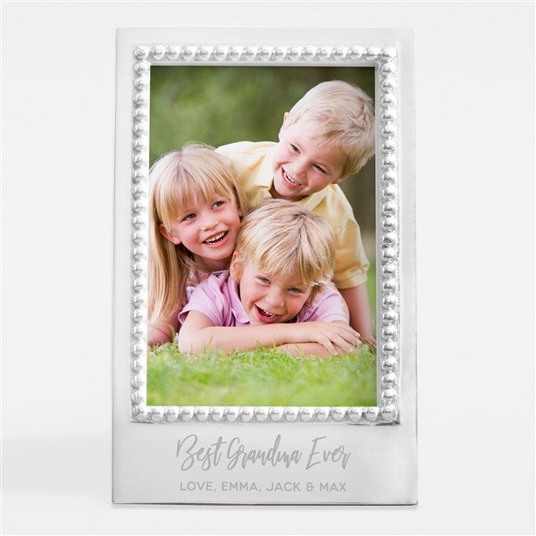Engraved Mariposa Message For Grandma Statement Frame - 42878
