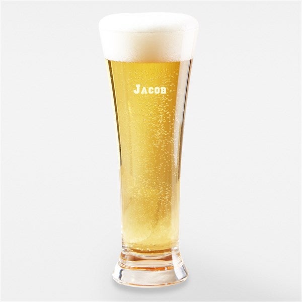 Luigi Bormioli® Engraved Beer Pilsner Glass For Him - 42954
