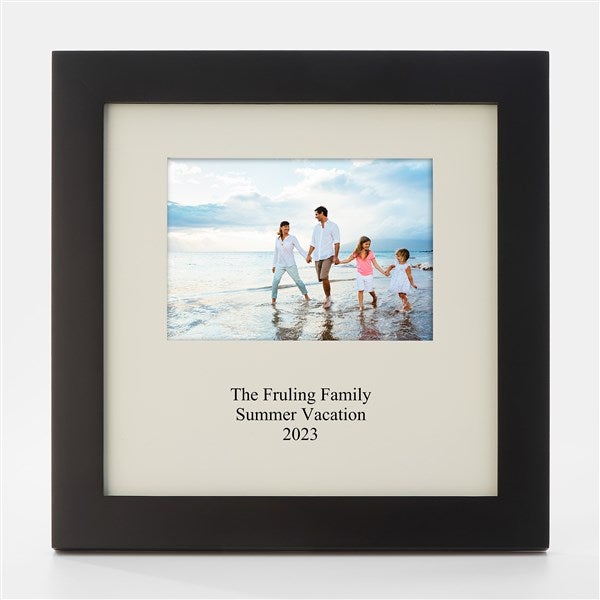 Engraved Family Gallery 5x7 Opening Picture Frame - 43044