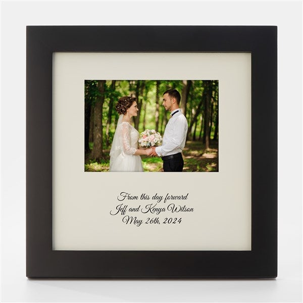 Engraved Wedding Gallery 5x7 Opening Picture Frame  - 43065