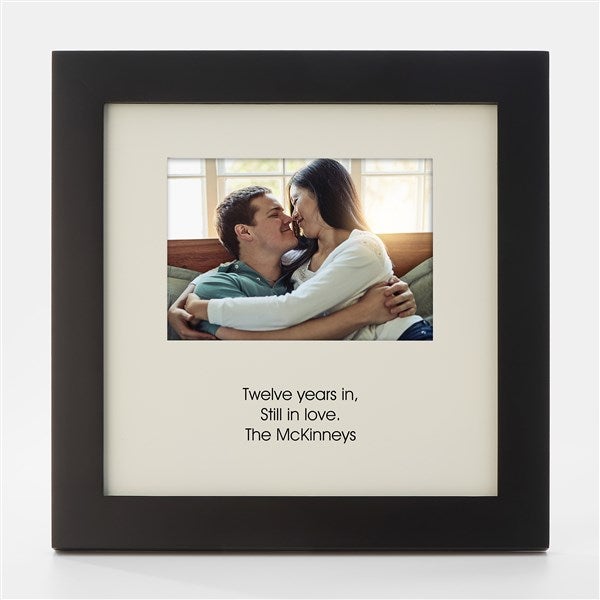 Engraved Anniversary Gallery 5x7 Opening Picture Frame - 43066