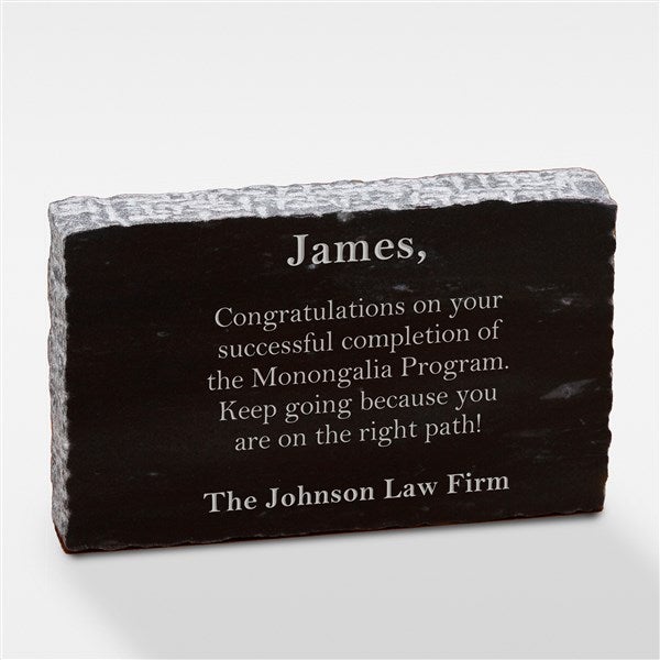 Engraved Office Award Marble Keepsake - 43250