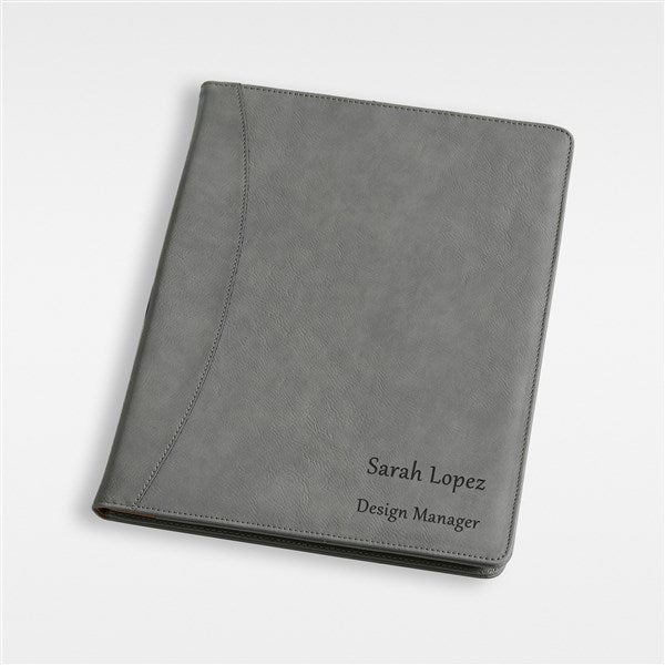 Engraved Full Pad Portfolio For Her - 43260