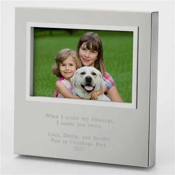 Personalized Carved In Love Picture Frame - 4x6