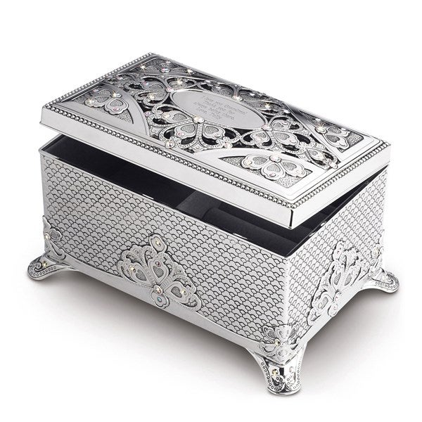 Engraved Anastasia Clover Music Box for Grandma    - 43404