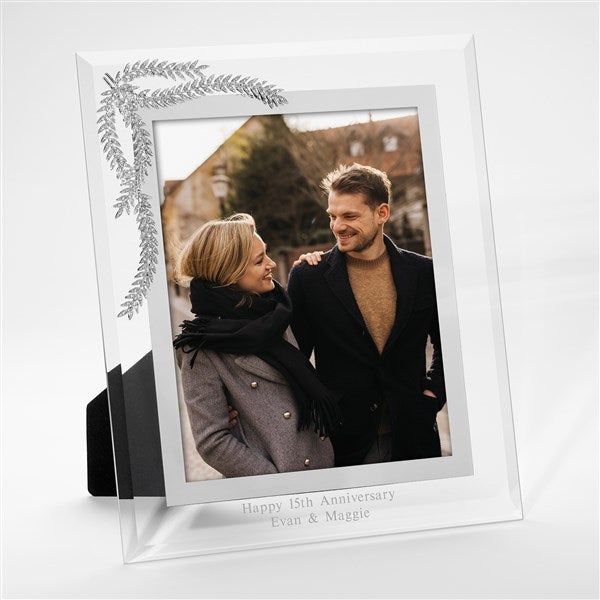 Engraved Anniversary Athena 8x10 Picture Frame   - 43459