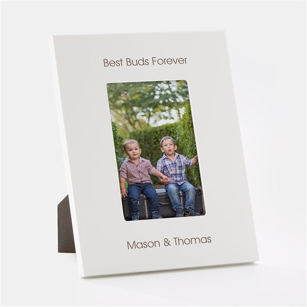 Engraved Kids Everyday White 4x6 Picture Frame - 43470
