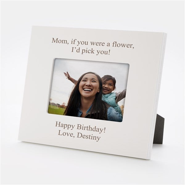 Engraved for Mom Everyday White 4x6 Picture Frame  - 43471